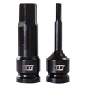 M7 IMPACT IN HEX SOCKET, 1/2" DR, 8MM
