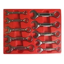 RYTOOL METRIC STUBBY SPANNER SET