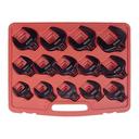 RYTOOL 14 PCE MM CROWSFOOT SET (27-50MM)
