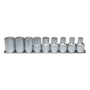 TENG 9PCE 1/2" DR. TX-E SOCKET SET - E10-E24
