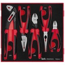 TENG 5PCE MB TPR GRIP PLIER SET - TED-TRAY