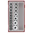 TENG 17PCE 1/2" DR. SOCKET SET 10-32MM - TC-TRAY