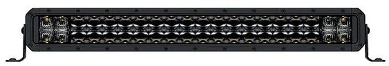 LIGHT BAR 21.5" LED BLACK MAGIC SINGLE ROW HELLA
