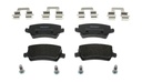 REAR PADS FERODO LAND ROVER/VOLVO