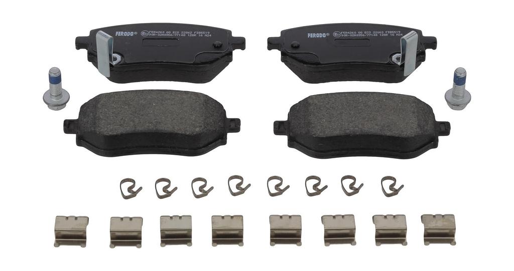 BRAKE PADS REAR FERODO MERC