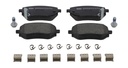 REAR PADS FERODO MERC