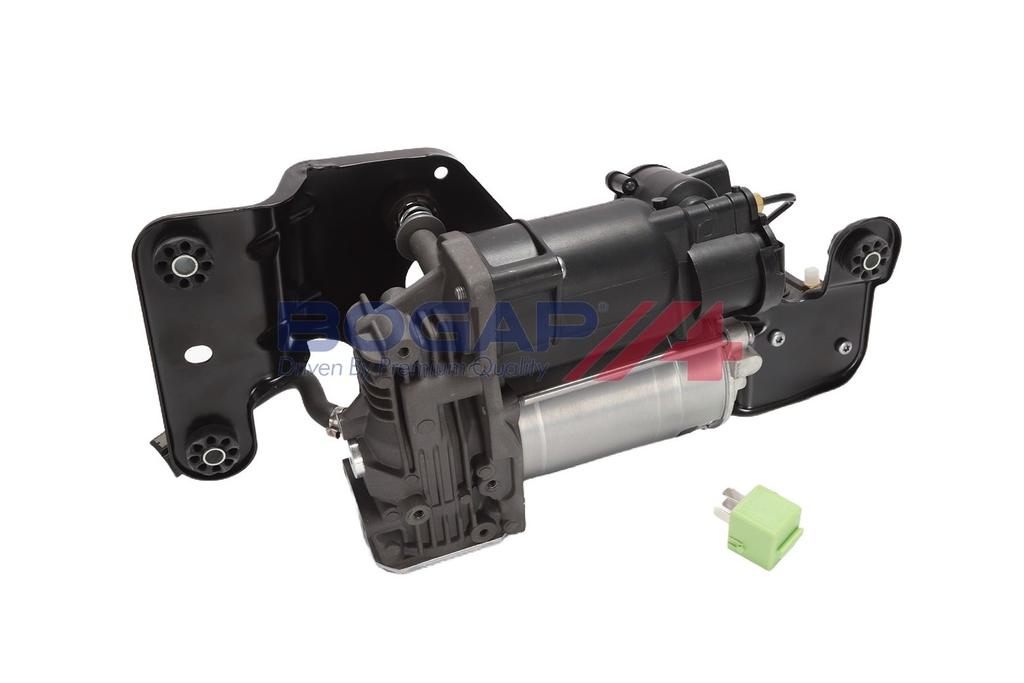 AIR SUSPENSION PUMP WITH VALVE , RELAY & BACKET BOGAP BMW