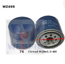 OIL FILTER WESFIL JAPANESE / DOMESTIC
