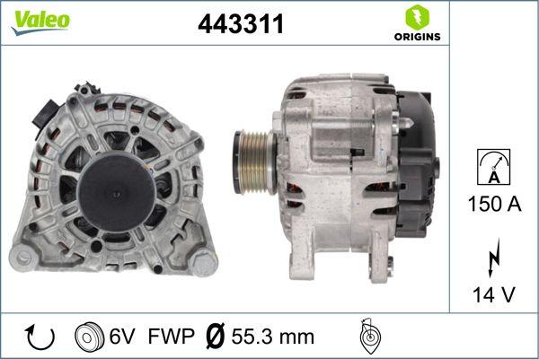 ALTERNATOR VALEO PSA