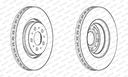 BRAKE DISC FRONT 320MM FERODO VOLVO