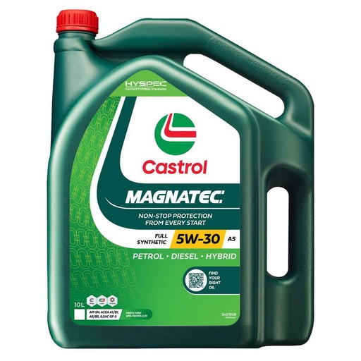 [3437808] ENGINE OIL 10L 5W30 SN MAGNATEC A5 CASTROL