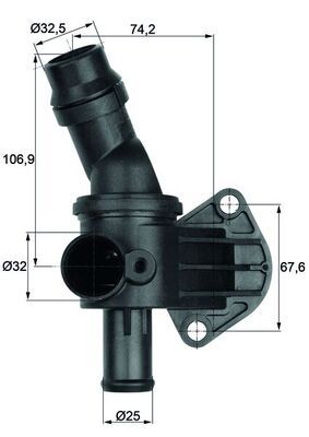 [TI 8 87] THERMOSTAT MAHLE VAG
