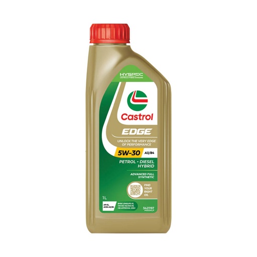 [3421197] ENGINE OIL 1L 5W30 A3/B4 EDGE CASTOL