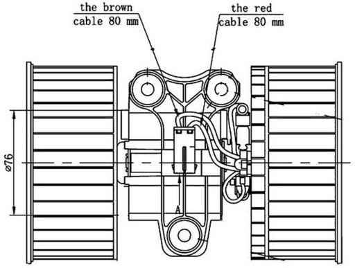 [AB 81 000S] A/C BLOWER MOTOR MAHLE BMW