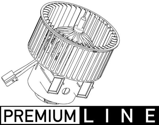 [AB 121 000P] A/C BLOWER MOTOR MAHLE VOLVO