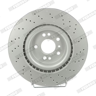 [DDF2202C-1] BRAKE DISC FRONT 350MM FERODO MERC (CROSS DRILLED)
