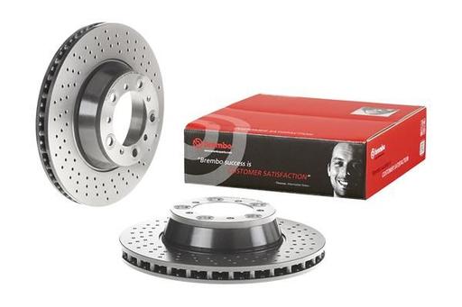 [09.C878.11] BRAKE DISC REAR 330MM BREMBO VAG (CROSS DRILLED)