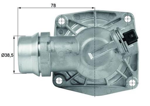 [TM 16 105] THERMOSTAT WITH HOUSING BEHR BMW