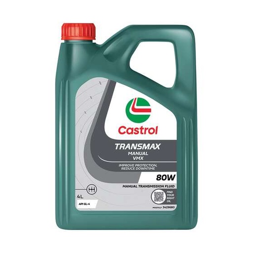 [3429680] MTF 4L VMX 80W MANUAL TRANSMAX CASTROL