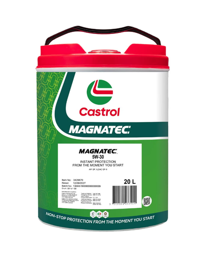 [3428870] ENGINE OIL 20L 5W30 GF6 MAGNATEC CASTROL