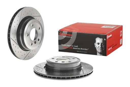 [09.C246.11] BRAKE DISC REAR 324MM BREMBO BMW