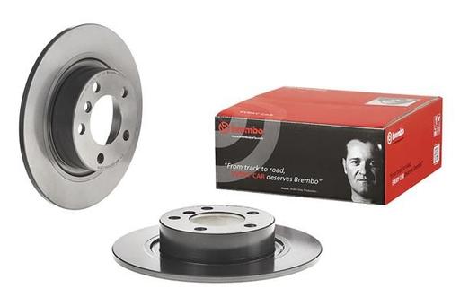 [08.D180.11] BRAKE DISC REAR 296MM BREMBO MINI