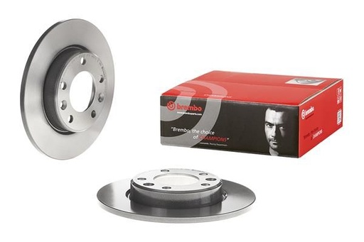 [08.C659.11] BRAKE DISC REAR 249MM BREMBO PSA