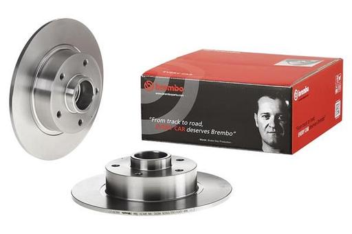 [08.B391.27] BRAKE DISC REAR 260MM BREMBO RENAULT (WITH HUB)