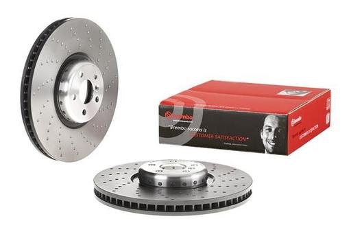 [09.D898.23] BRAKE DISC FRONT RH 395MM BREMBO BMW (CROSS DRILLED)