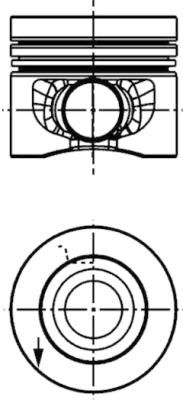 [40558610] PISTON ASSY [+0.25MM] KS VAG