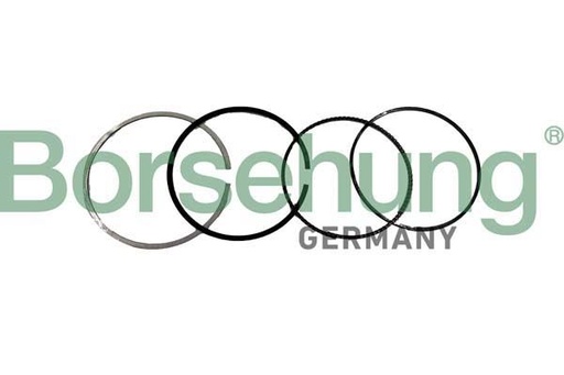 [B10371] PISTON RING SET STD BORSEHUNG BMW