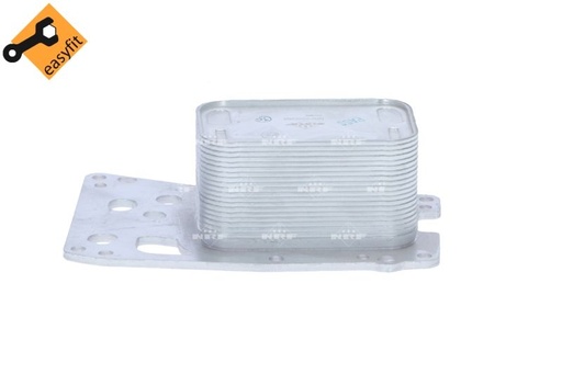 [31755] ENGINE OIL COOLER WITH GASKET NRF BMW
