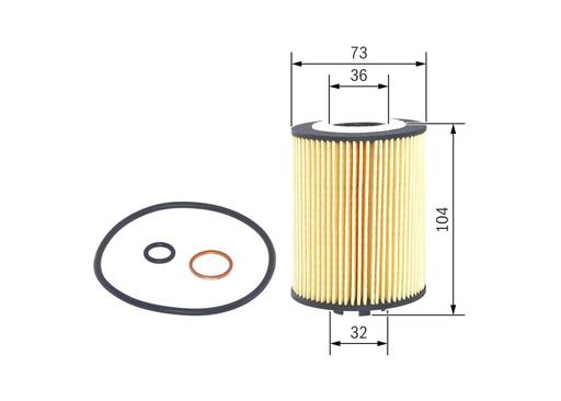 [P7010] OIL FILTER BOSCH BMW