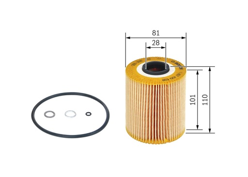 [P9638] OIL FILTER BOSCH BMW