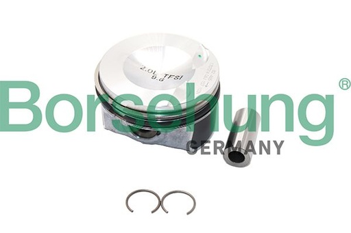 [B18990] PISTON WITH RINGS STD BORSEHUNG VAG