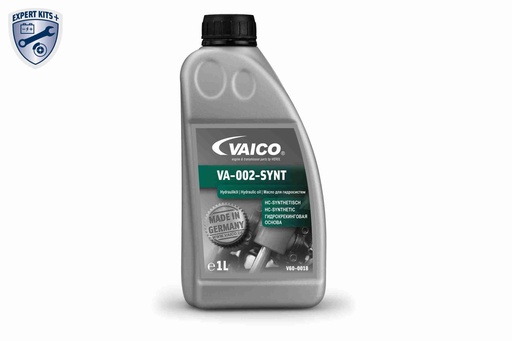[V60-0018] POWER STEERING/HYDRAULIC FLUID GREEN VAICO 1L