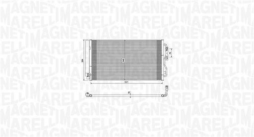 [BC751] A/C CONDENSOR MAGNETI MARELLI BMW