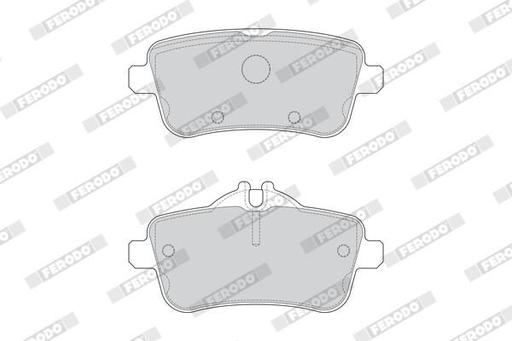 [FDB4701] BRAKE PADS REAR FERODO MERC