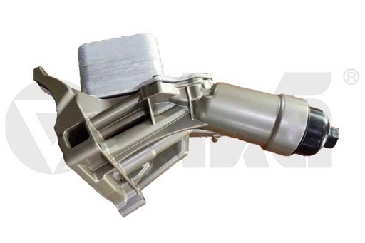 [11053801] OIL FILTER HOUSING W/COOLER ALLOY VIKA STO BMW