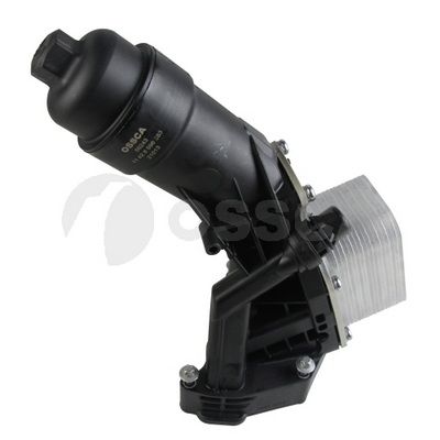 [56243] OIL FILTER HOUSING W/COOLER PLASTIC OSSCA BMW