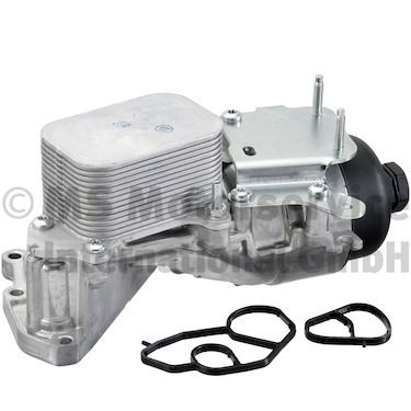 [7.09269.73.0] OIL FILTER HOUSING WITH COOLER  PIERBURG