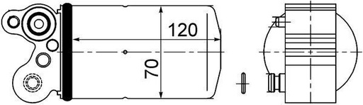 [AD 101 000S] RECEIVER DRYER MAHLE VOLVO