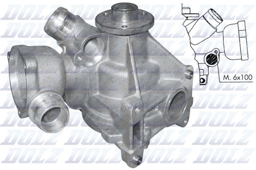 [M177] WATER PUMP DOLZ MERC