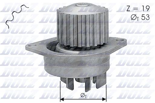 [C113] WATER PUMP DOLZ PSA