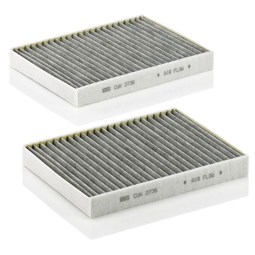[CUK2736-2] A/C MICRO FILTER KIT [CARBON] MANN BMW