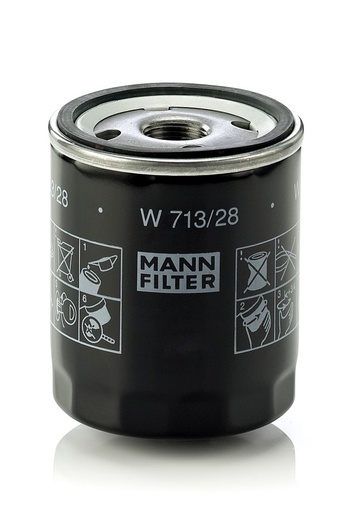 [W713/28] OIL FILTER MANN LAND ROVER MG