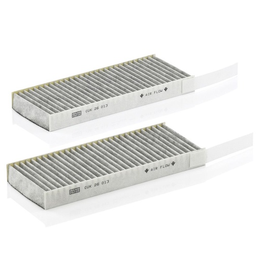 [CUK26013-2] A/C MICRO FILTER KIT [CARBON] MANN RENAULT