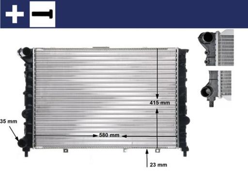 [8MK 376 718-121] RADIATOR BEHR ALFA