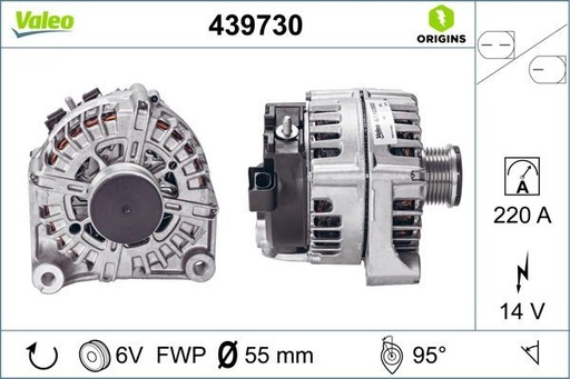 [439730] ALTERNATOR VALEO BMW