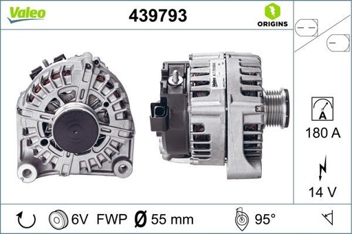 [439793] ALTERNATOR VALEO BMW